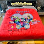 ผ้าห่มขนห่านเทียม 7 ฟุต เกรด Premium (12 ผืน)