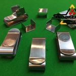 ที่เหน็บชอล็กแม่เหล็ก อลูมิเนียม สีเงิน