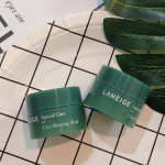[แพ็คคู่] มาส์กใหม่ล่าสุด !! Laneige Cica sleeping mask 10ml ลาเนจสีเขียว ช่วยสิว และริ้วรอย ขนาดทดลอง