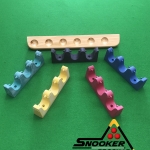 ที่วางคิวติดผนัง 6 หลุม แบบซิลิโคน