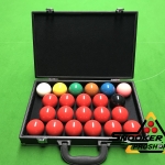 ลูกสนุ๊กเกอร์ เกรดซุปเปอร์ 15แดง+กระเป๋าหนัง