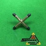 กากบาท สีทองจุกดำ