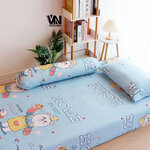 ชุดผ้าปูที่นอนครบเซ็ต 5 ฟุต ( 10 ชุด ) #มียางรัดมุม 360 องศา งานพรีเมี่ยม