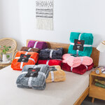 ผ้าห่มนาโน 8 ฟุตพรีเมี่ยมของแท้งานป้าย VN (12ผืนคละสี)