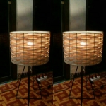 โคมไฟไม้ไผ่ lanna basicII