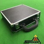 กระเป๋าใส่ลูกสนุ๊ก 6 แดง/ผีลาย ขอบอลูมิเนียม