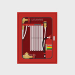 Hose Rack Cabinet ตู้สายดับเพลิงแบบพับ