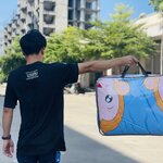 ผ้านวมเดี่ยว Cotton 6 ฟุต เกรด A (10ผืนคละลาย)