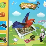 Flash card 4D Fancy Zoo AR Card การ์ดคำศัพย์ 13 ภาษา