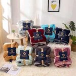 ผ้าห่มขนแกะ Hilton 6 ฟุต (6ผืนคละสี)