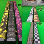 กล่องใส่ไม้คิว 2 ท่อน แบบไม้หุ้มผ้า PU