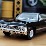 1967 Chevrolet Impala โมเดลรถเหล็ก (ปลีก-ส่ง)