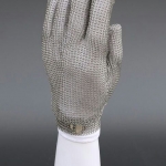 ถุงมือสแตนเลส 5 นิ้ว สั้น-สายรัดข้อมือสแตนเลส