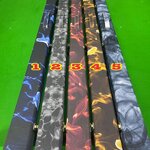 กล่องใส่ไม้คิว 2 ท่อน แบบไม้หุ้มหนัง