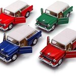 1955 Chevy Nomad Scale 1:40 โมเดลรถเหล็ก (ปลีก-ส่ง)