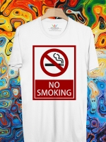 BP444 เสื้อยืด No Smoking