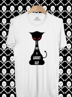 BP8 เสื้อยืด I am a ANGRY CAT