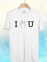 BP797 เสื้อยืด I LOVE U #2