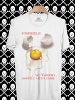 BP6 เสื้อยืด ระวัง(ไข่)แตก