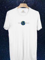 BP355 เสื้อยืด HELLO WORLD