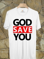 BP250 เสื้อยืด GOD SAVE YOU