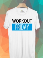 BP459 เสื้อยืด Workout Friday