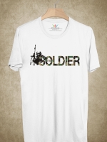 BP384 เสื้อยืด I AM SOLDIER