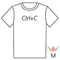 คอกลม Size M
