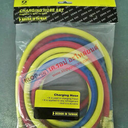 (ZEN003) สายเกจ-ชาร์จน้ำยาแอร์ ยาว 72 นิ้ว 4,000 PSI