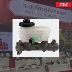 PMA164 แม่ปั๊มเบรก TOYOTA CAMRY SXV10, SXV20 2.2,3.0 ABS รูออกเฉียง หน้าแปลน 2 รู 1"