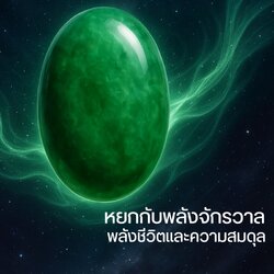 หยกกับพลังจักรวาล: หินแห่งพลังชีวิตและความสมดุล