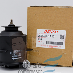 KLOP-T405-32A มอเตอร์พัดลมหม้อน้ำแท้ DENSO Hino Ranger Pro Trucks