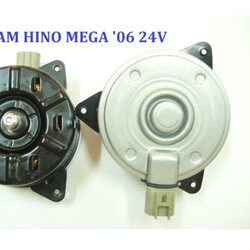 มอเตอร์พัดลม-แผงหม้อน้ำ (รหัสสินค้า TYK-0422-AM) Hino MEGA ปี06 24V. (S)