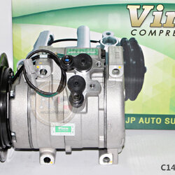 C14002BB010 คอมแอร์(Vinn)10S15C 1B 24V. ออกขวา - ขาตรง HINO ,ISUZU