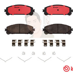 P83 145C ผ้าเบรก F (แท้ BREMBO รุ่น Ceramic) LEXUS อาร์เอ๊กซ์ RX270 350 450 ปี2008-2015 / LEXUS เอ็นเอ็กซ์ NX ปี2014->