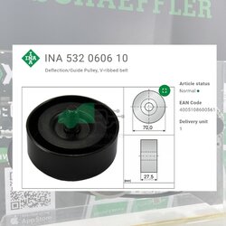 (INA) : ลูกรอก 70มม. D4EA Carens 2.0CRDi ปี02, Tucson 2.0CRDi ปี04, Santa Fe