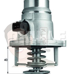 TM 27 105 วาลว์น้ำควบคุมไฟฟ้า N62 N54 N63 ร่นุ ใหญ่ / 5 (E60 F10 F18) 7 (E65-7 F01) X (E53 E70 F15) 11537586885 (ยี่ห้อ MAHLE)