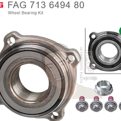 ยี่ห้อ FAG Kit ดุมล้อหลัง BMW E84 Sdrive Xdrive ( 1 ข้าง )