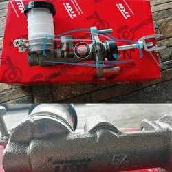 PNB198 แม่ปั๊มคลัทช์บน TFR'89 , KBZ แป็ปใหญ่ เหล็กหล่อ 5/8"