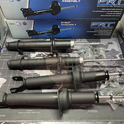 ชุดโช้คอัพ หน้า-หลัง (ยี่ห้อPRT มาตรฐานอเมริกา ประกัน 3 ปี) MITSUBISHI Lancer 1.6 GLX ปี2004-2009