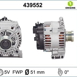 439552 ไดชาร์จ Valeo รุ่น BENZ OM640 W169/W245 OM646 W204 C200CDI, C250CDI