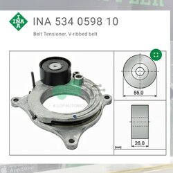 ชุดตั้งสายพาน(INA) : BMW B48 G30 G10 G12 G01 G05 G07