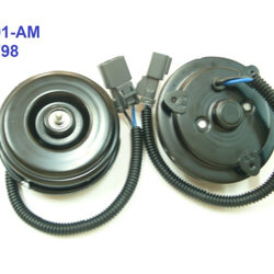 มอเตอร์พัดลม-แผงหม้อน้ำ (รหัสสินค้า HDK-0001-AM) HONDA ACCORD,CR-V,CITY,CIVIC AIR 8 MM.