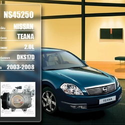NS45200 (คอมแอร์ ยี่ห้อMOTEO) Nissan Teana 1.2L CR08B ปี 2010-2015