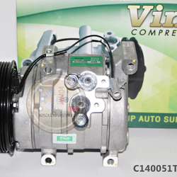 C140051TT016A2 คอมแอร์ VINN : TOYOTA 10S15C FORTUNER, INNOVA เบนซิน (งานไตหวัน-จีน)