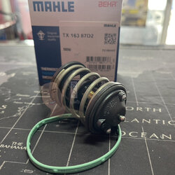 TX 163 87D2 วาลว์น้ำ BMW N47 B47 ดีเซลหลายร่นุ / 3 (F30) 4 (F32) 5 (F10) Mini R55 R56 R60 11517805192 (ยี่ห้อ MAHLE)