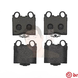 P83 045B ผ้าเบรก R (แท้ BREMBO รุ่น Black) LEXUS ไอเอส IS200 IS300 (โตโยต้า อัลเทสซ่า) ปี19999-> / LEXUS จีเอส GS300 ปี2000->