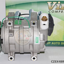 CZEX4BRNIS001A1 คอมแอร์(Vinn)ZEXEL 15CH MITSUBISHI FUSO ร่องA รูใหญ่ เอียงขวา