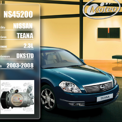 NS45250 (คอมแอร์ ยี่ห้อMOTEO) NISSAN TENA 2.0L DKS17D ปี 2003-2008