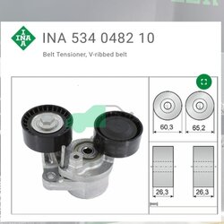 ชุดตั้งสายพาน(INA) : BMW N47 N57 F20 E90 F30 F10 F02 E84 F25 F15 F16